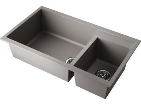 Мойка Omoikiri Tedori 86-2-LB-GR Tetogranit/leningrad grey (4993573)
