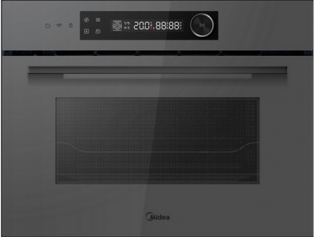 Духовой шкаф Midea MCO82007MGG-I компактный с СВЧ