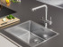 Смеситель Franke Atlas Clear Water, нерж. сталь (120.0179.978) Смеситель Franke Atlas Clear Water, нерж. сталь (120.0179.978)