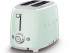 Тостер на 2 ломтика SMEG TSF01PGEU пастельный зеленый Тостер на 2 ломтика SMEG TSF01PGEU пастельный зеленый