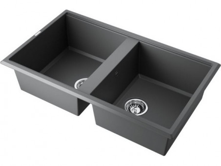 Мойка Omoikiri Tedori 86-2-PL Tetogranit/платина (4993931)