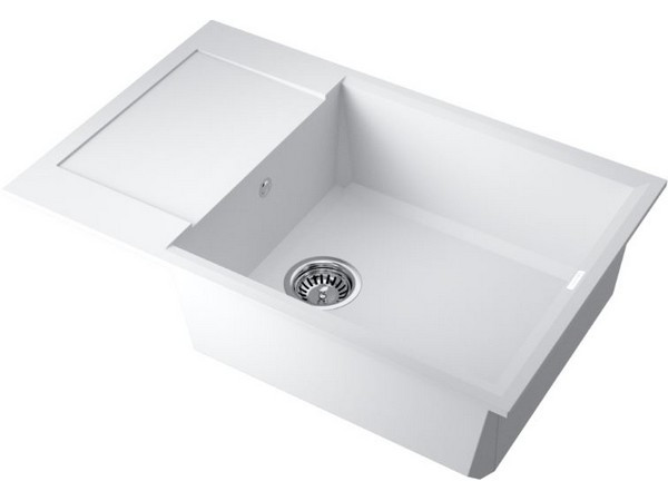 Мойка Omoikiri Sakaime 78-LB-WH Tetogranit/белый (4993903) Мойка Omoikiri Sakaime 78-LB-WH Tetogranit/белый (4993903)