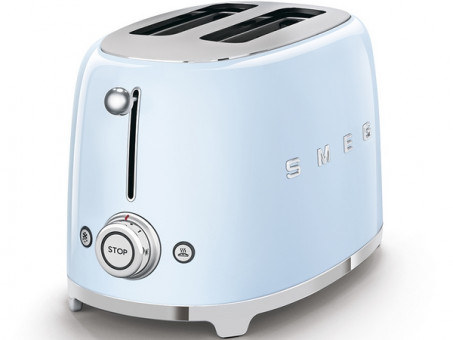 Тостер на 2 ломтика SMEG TSF01PBEU пастельный голубой