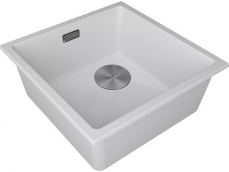 Мойка Paulmark Lumi 45uni-skew LU45SK-WH, белый
