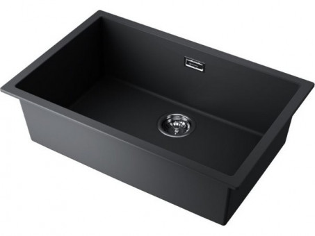 Мойка Omoikiri Yamakawa 75T-U/I-BL Tetogranit/черный (4993437)