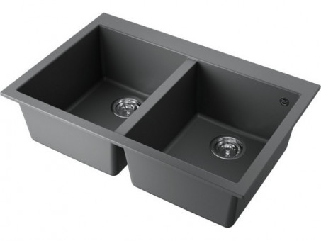 Мойка Omoikiri Bosen 80-2-PL Tetogranit/платина (4993843)