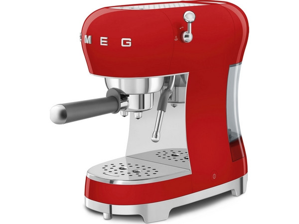 Кофемашина-эспрессо SMEG ECF02RDEU красный