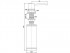 Дозатор Paulmark SAUBER D001-BLM (418), черный