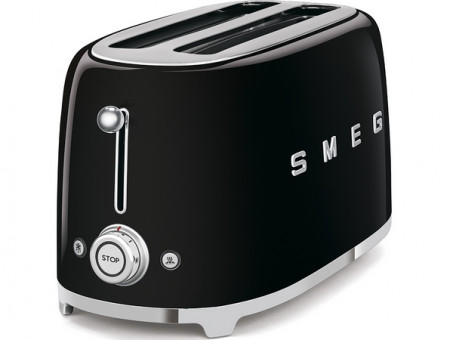 Тостер на 4 ломтика SMEG TSF02BLEU черный