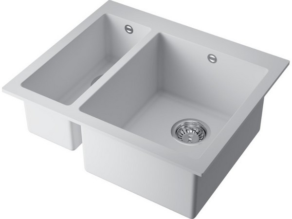 Мойка Omoikiri Bosen 59-2A-WH Artceramic/белый (4993823) Мойка Omoikiri Bosen 59-2A-WH Artceramic/белый (4993823)