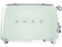 Тостер на 4 ломтика SMEG TSF03PGEU пастельный зеленый Тостер на 4 ломтика SMEG TSF03PGEU пастельный зеленый