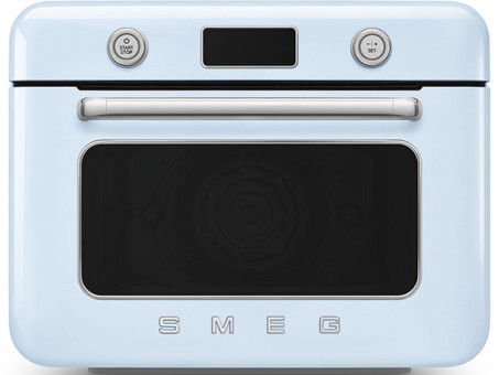 Мини-печь SMEG COF01PBEU с паром, пастельный голубой