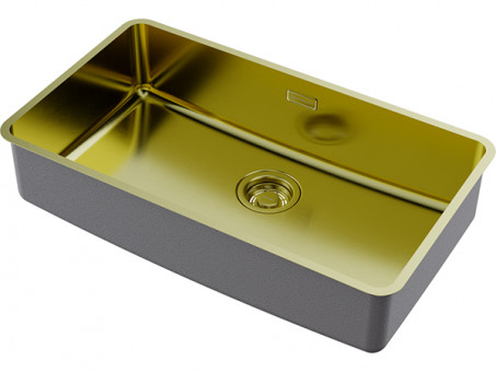 Мойка Omoikiri Omi 73-U/I-LG Ultra нерж.сталь/светлое золото (4997562)