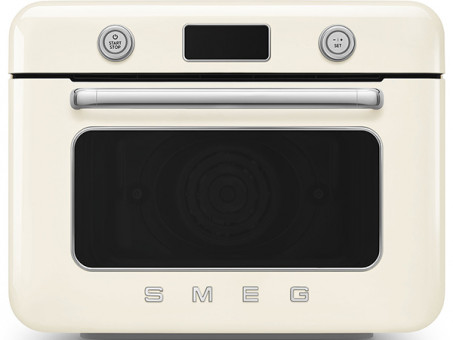 Мини-печь SMEG COF01CREU с паром, кремовый