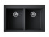 Мойка Omoikiri Bosen 80-2-BL Tetogranit/черный (4993836)