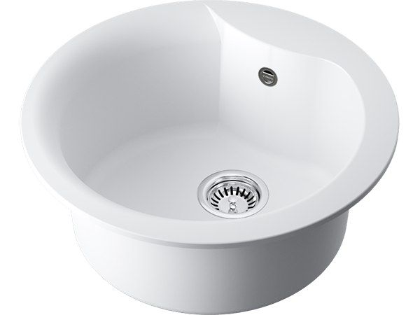 Мойка Omoikiri Yasugata 48R-WH Tetogranit/белый (4993133)