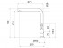 Смеситель Falmec ISEO CORNER WH Смеситель Falmec ISEO CORNER WH