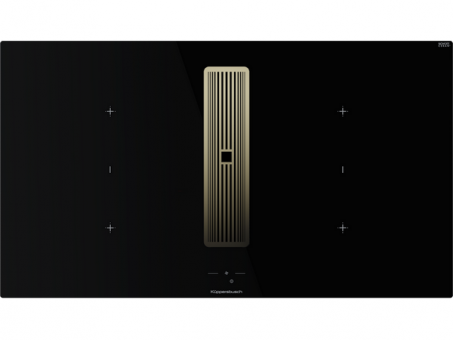 Варочная панель Kuppersbusch KMI 9850.1 SR-S Gold индукционная с вытяжкой
