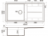 Мойка Omoikiri Sumi 100-WH Tetogranit/белый (4993657) Мойка Omoikiri Sumi 100-WH Tetogranit/белый (4993657)