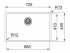 Мойка Franke BXM 210/110-68 F-INOX, золото, вентиль-автомат (127.0662.643)