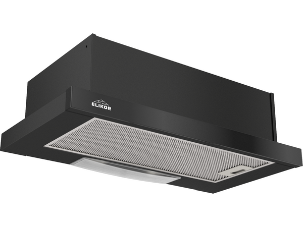 Вытяжка Elikor Интегра GLASS 60П-400-В2Л черный/стекло черное Вытяжка Elikor Интегра GLASS 60П-400-В2Л черный/стекло черное