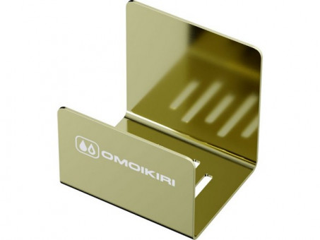 Держатель для губки Omoikiri SH-01-LG нерж.сталь/светлое золото (4999123)