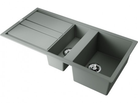 Мойка Omoikiri Kitagawa 100-2-WG Artceramic/wind green (4993252)
