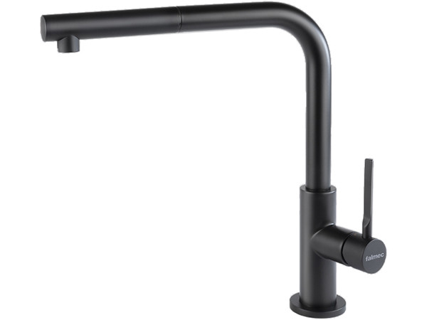 Смеситель Falmec TREVI CORNER MATT BLACK Смеситель Falmec TREVI CORNER MATT BLACK