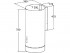 Вытяжка MEFERI TUBE35WH COMFORT