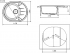 Мойка Florentina Родос 620 брауни