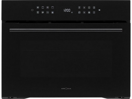 Духовой шкаф KRONA ONYX 45H BL/BL компактный