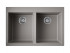 Мойка Omoikiri Bosen 80-2-GR Tetogranit/leningrad grey (4993569)