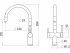 Смеситель Longran Techno LM2198 Stanless Steel/Black Смеситель Longran Techno LM2198 Stanless Steel/Black