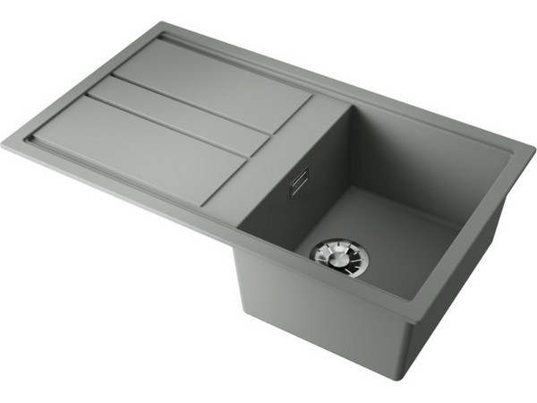 Мойка Omoikiri Kitagawa 86-WG Artceramic/wind green (4993250) Мойка Omoikiri Kitagawa 86-WG Artceramic/wind green (4993250)