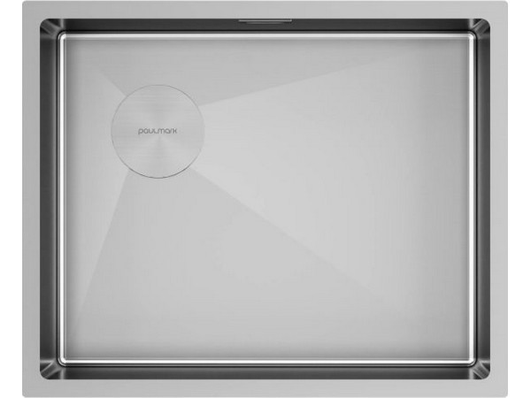 Мойка Paulmark Next-skew 54-l uni PM885444-L-BS, брашированная сталь Мойка Paulmark Next-skew 54-l uni PM885444-L-BS, брашированная сталь