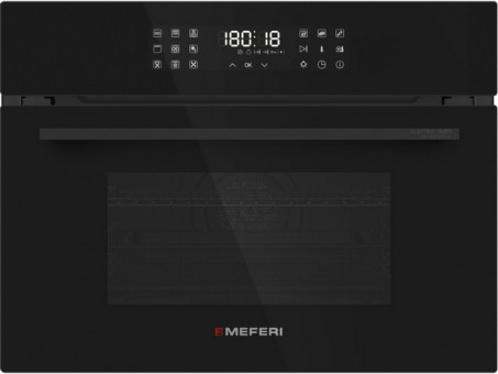 Духовой шкаф MEFERI MEO609BK MICROWAVE компактный с СВЧ