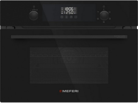Духовой шкаф MEFERI MEO607BK MICROWAVE компактный с СВЧ